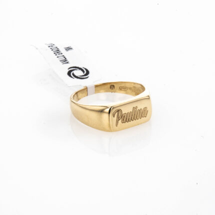 ANILLO GRADO PLACA 18K