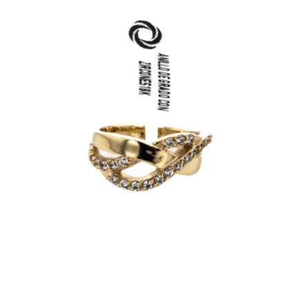 ANILLO DE GRADO CON ZIRCONES 18K