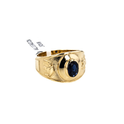 ANILLO DE GRADO CON ZIRCON 18K
