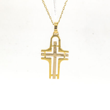 DIJE CRUZ 2 OROS 18K