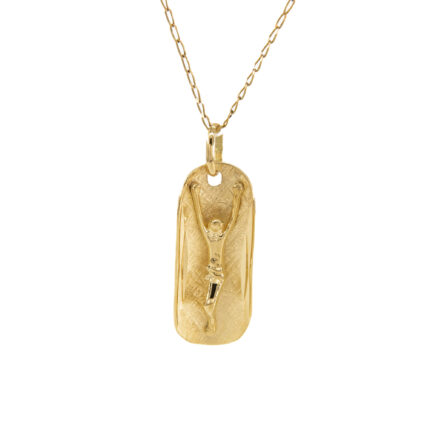 DIJE RELIGIOSO ALTO RELIEVE 18K
