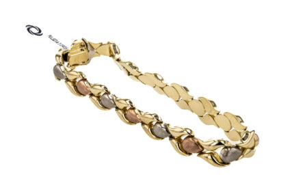 PULSERA 3 OROS 18K