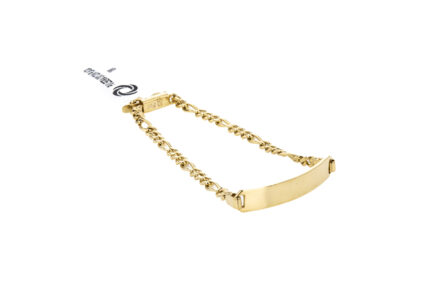 PULSERA 3X1 CON PLACA 18K