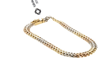 PULSERA BISMARK 3 OROS 18K