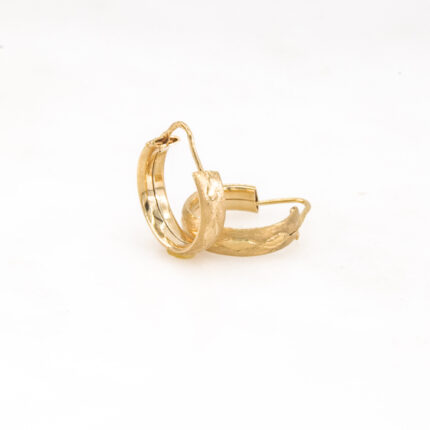 ARETES CANDONGAS 18K