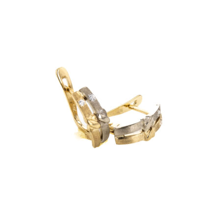 ARETES CORTOS 2 OROS 18K