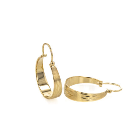 ARETES CANDONGAS 18K