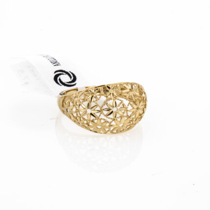 ANILLO FLORES 18K
