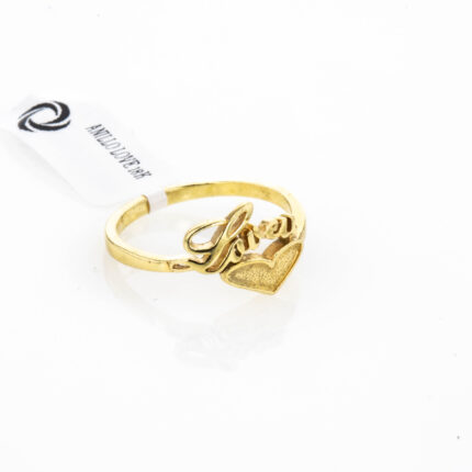 ANILLO LOVE 18K