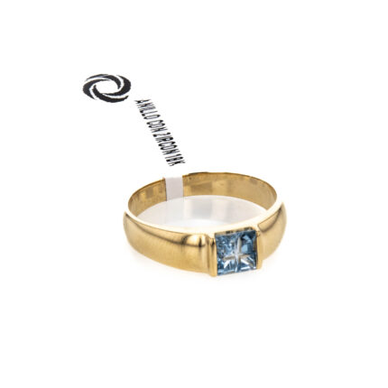 ANILLO CON ZIRCON 18K