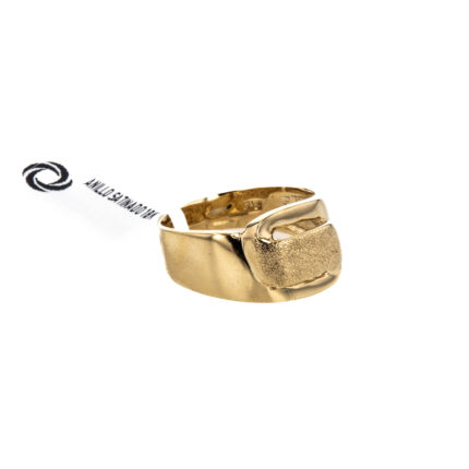 ANILLO SATINADO 18K