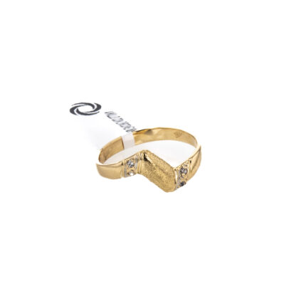 ANILLO CON ZIRCONE 18K