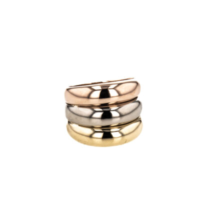 ANILLO 3 OROS 18K