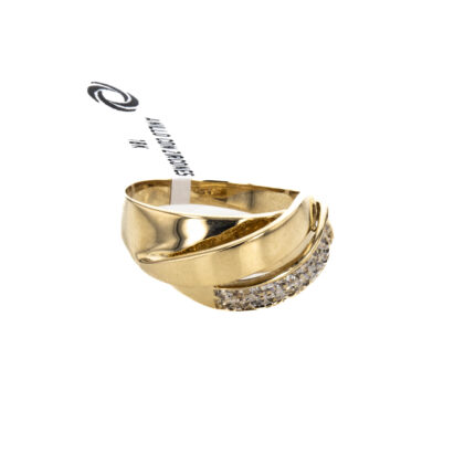 ANILLO CON ZIRCONES 18K