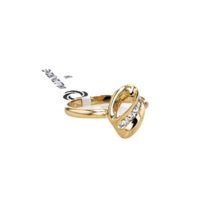 ANILLO CON ZIRCONES 18K