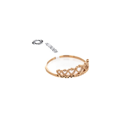 ANILLO CORAZONES 18K