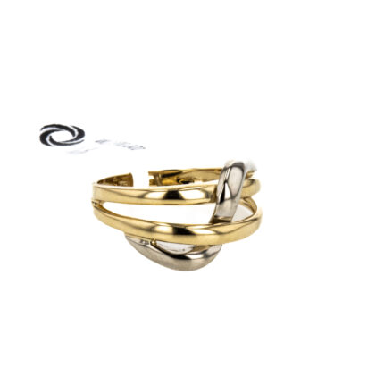 ANILLO ENTRELAZADO 18K