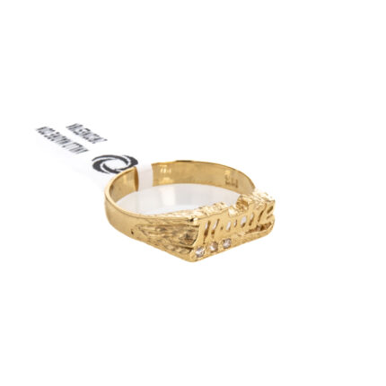 ANILLO MADRE CON ZIRCONES 18K