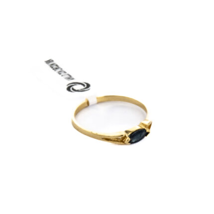 ANILLO CON ZIRCON 18K
