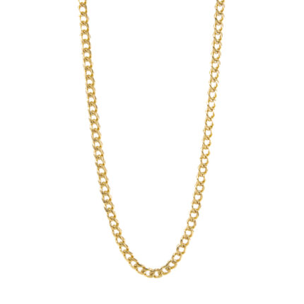 CADENA TEJIDO CUBANA 18K