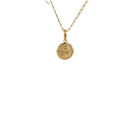 DIJE REDONDO ANGEL 18K