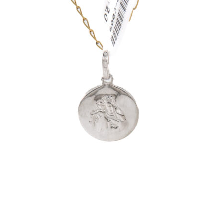 DIJE REDONDO RELIGIOSO 18K