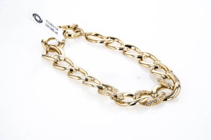 PULSERA CON ZIRCONES 18K