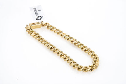 PULSERA CUBANA 18K
