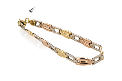 PULSERA 3 OROS 18K