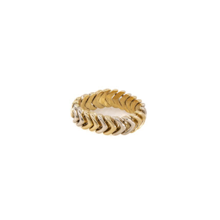 ANILLO 2 OROS 18K