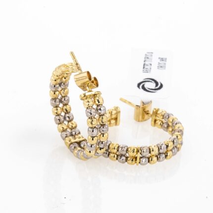 ARETES TOPOS 2 OROS 18K