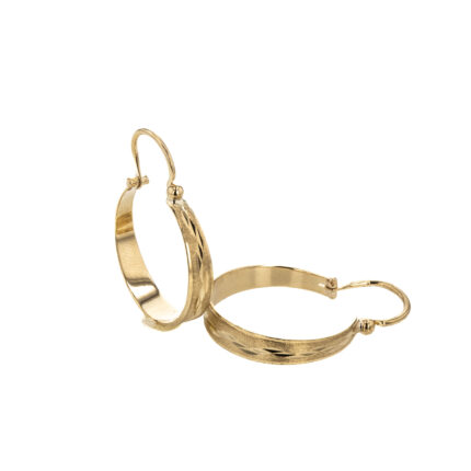 ARETES CANDONGAS 18K