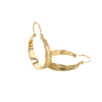 ARETES CANDONGAS 18K
