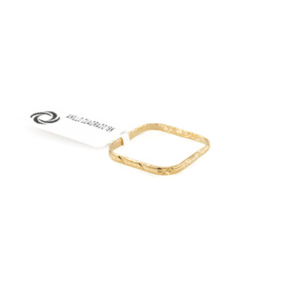 ANILLO CUADRADO 18K
