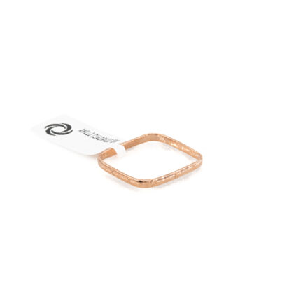 ANILLO CUADRADO 18K