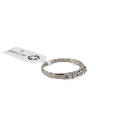 ANILLO CON ZIRCONES 18K