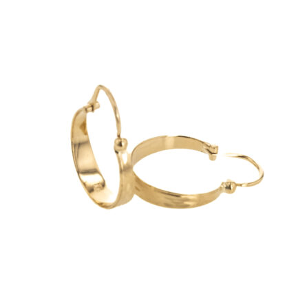 ARETES CANDONGAS 18K