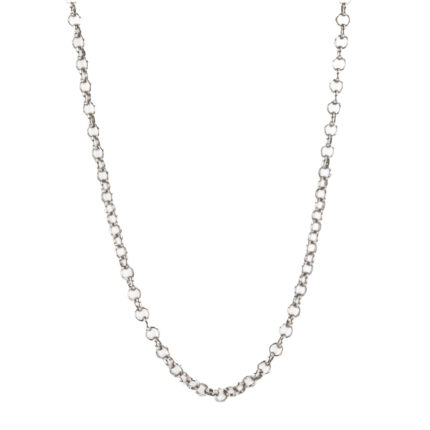 CADENA TEJIDO FORZADA 18K