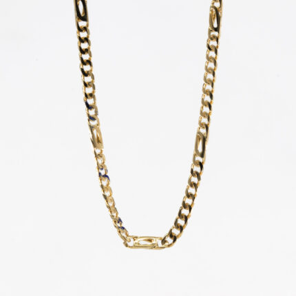 CADENA CUBANA ALTERNADA 18K