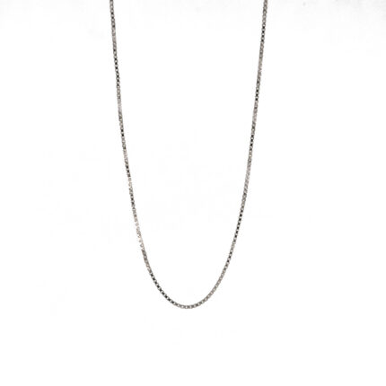CADENA TEJIDO CAJA 18K