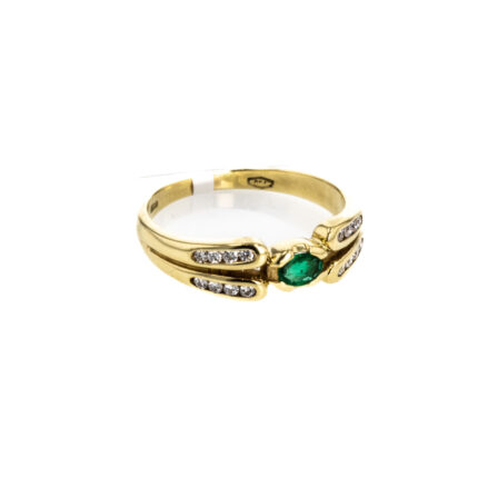 ANILLO 18K P. FINA 0,16 CT APROX.