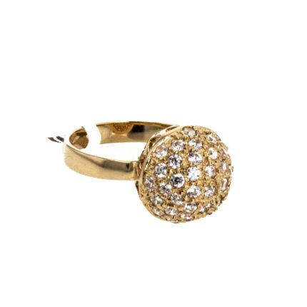 ANILLO CON ZIRCONES 18K