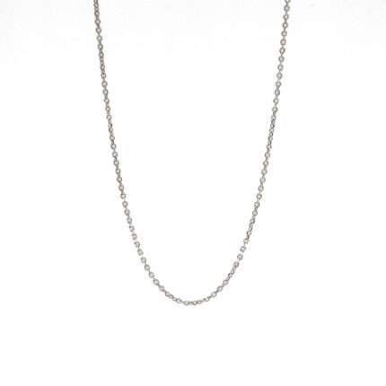 CADENA TEJIDO FORZADA 18K