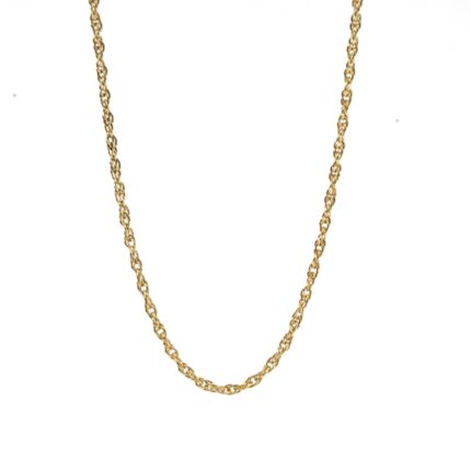 CADENA TEJIDO SINGAPUR 18K
