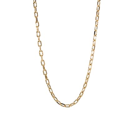 CADENA TEJIDO FORZADA 18K