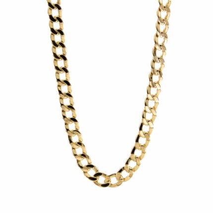 CADENA TEJIDO CUBANA 18K