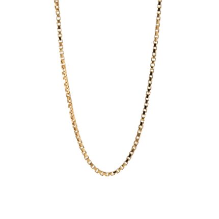 CADENA CAJA 18K