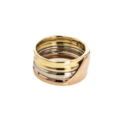 ANILLO 3 COLORES 18K