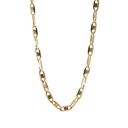 CADENA ANCLA 3 COLORES 18K