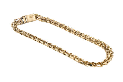 PULSERA TEJIDO CHINO 18K